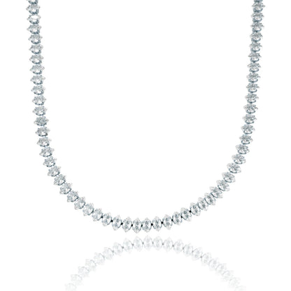 5mm Marquise CZ Tennis Bracelet (H130)