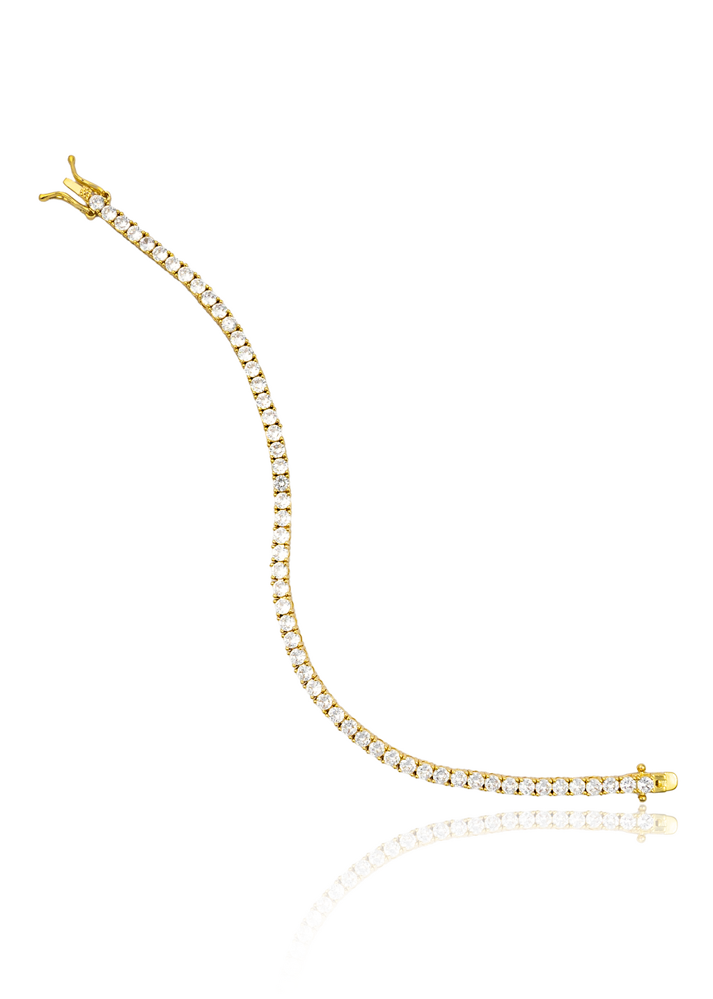 4mm CZ Tennis Bracelet