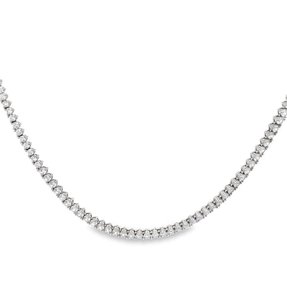 CZ Three Prong Tennis Bracelet (I60)