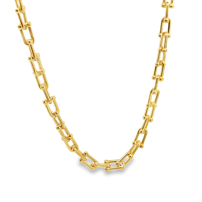 5mm Bead Link Chain Bracelet (I50A)