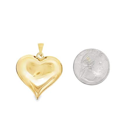Simple Chubby Heart Pendant