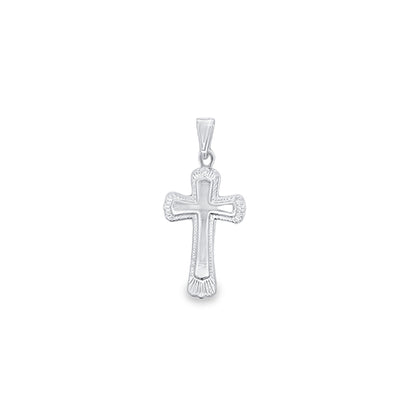 Cross With Texture Pendant
