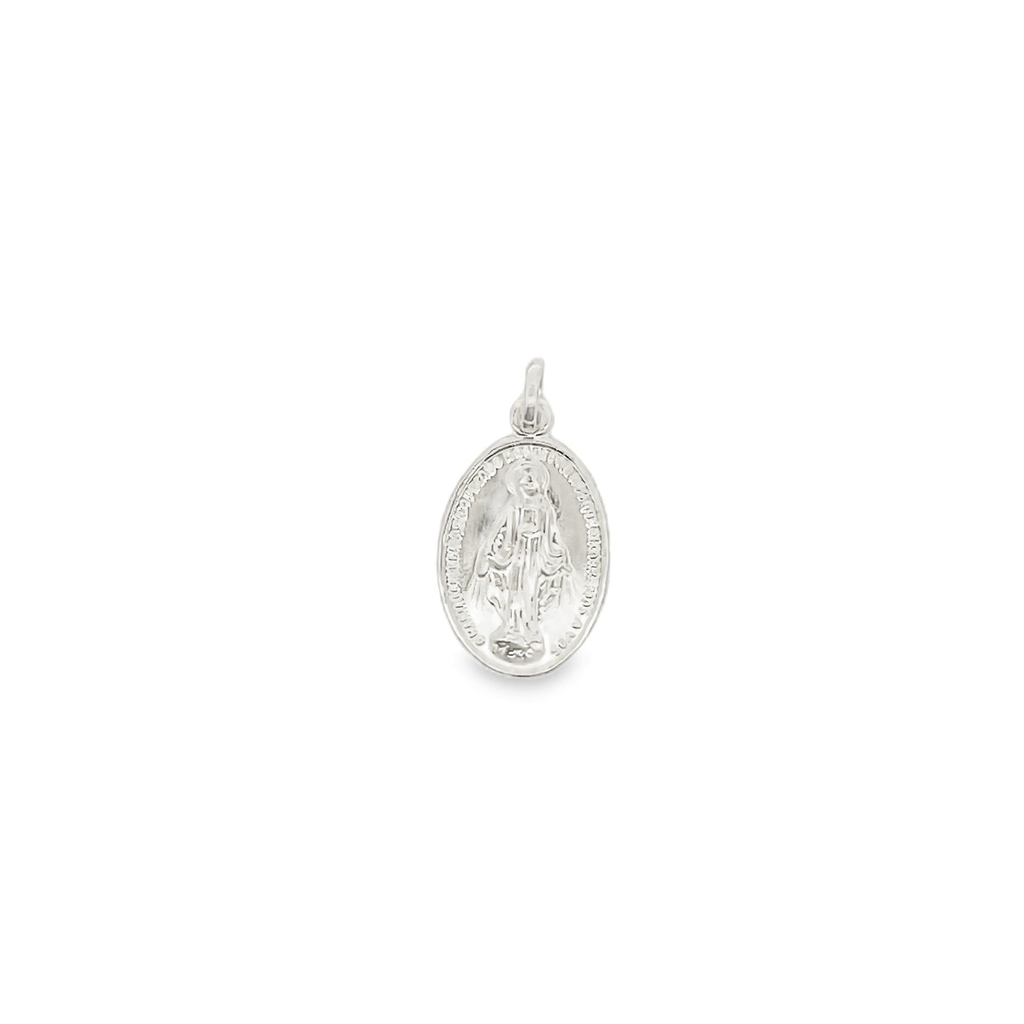 Milagros Miraculous Oval Pendant