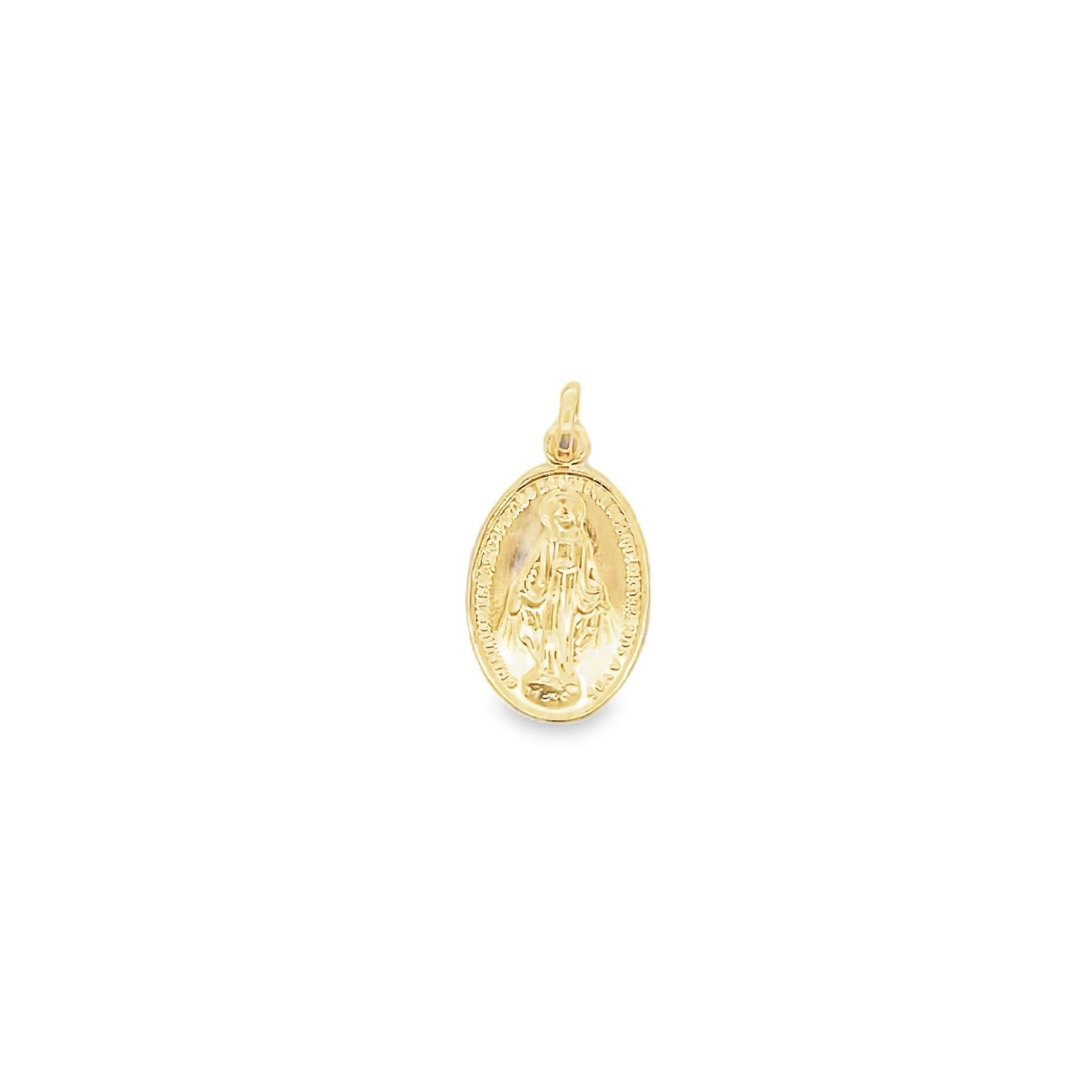 Milagros Miraculous Oval Pendant