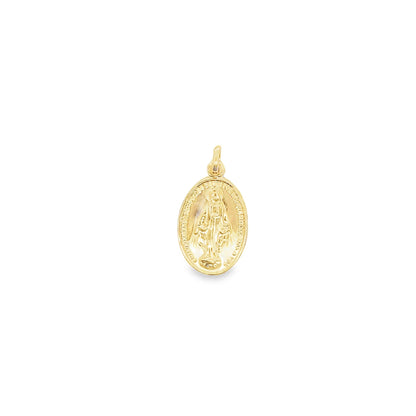 Milagros Miraculous Oval Pendant