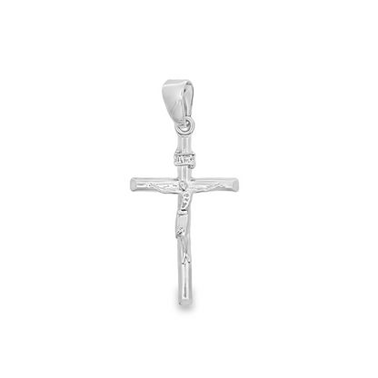 Slim Jesus Cross Crucifix Pendant