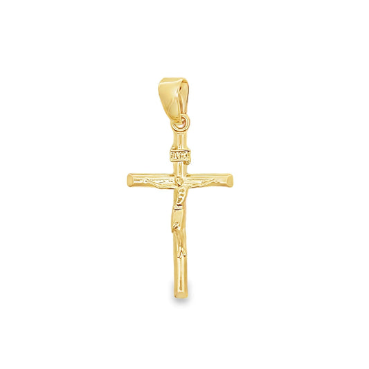 Slim Jesus Cross Crucifix Pendant