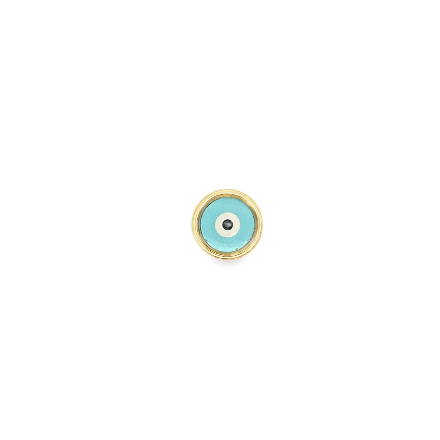 18K Gold Filled Evil Eye Slider Pendant