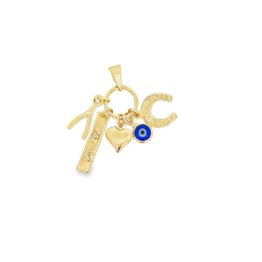 Good Luck Bundle Charm Pendant
