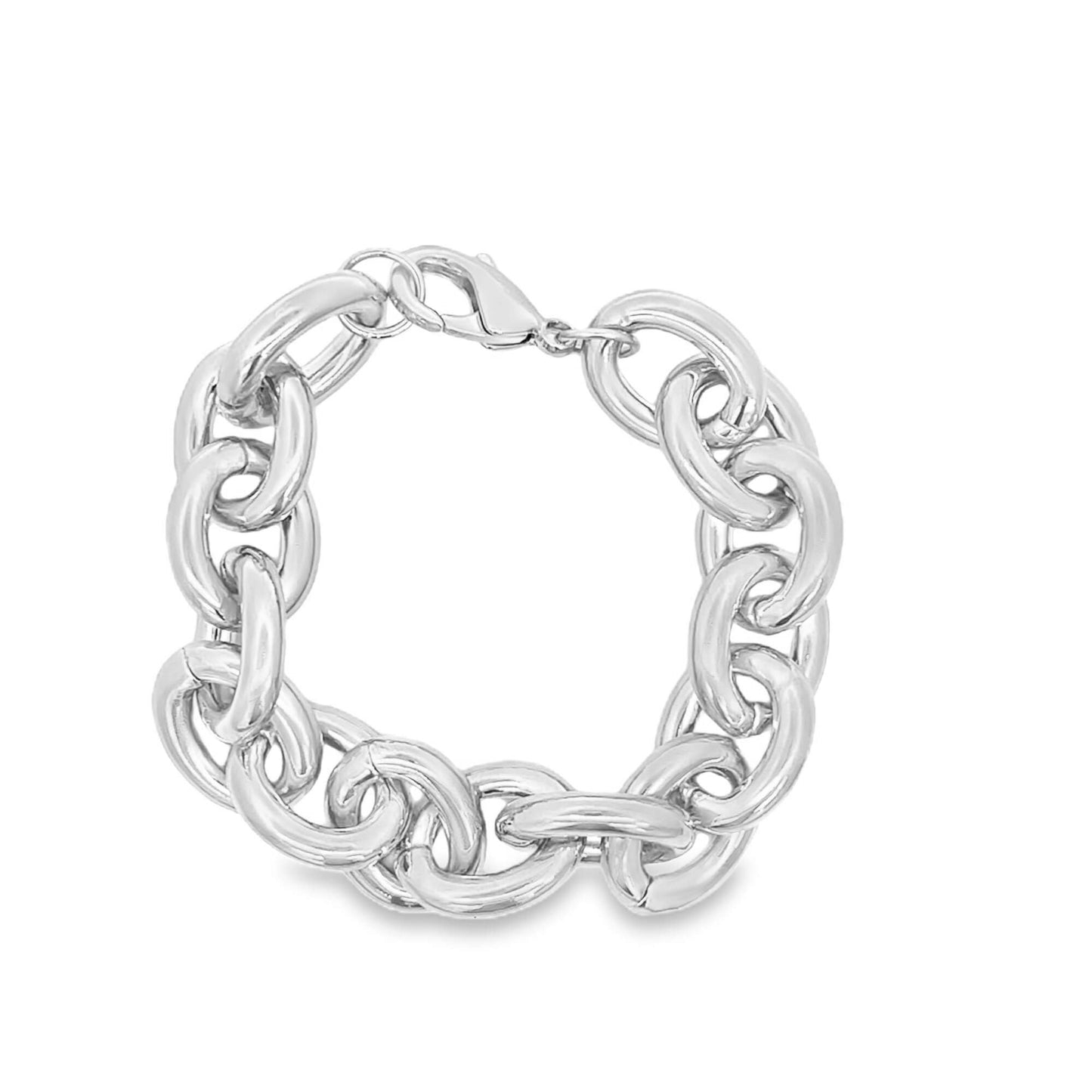 Chunky 15mm Thick Rolo Bracelet