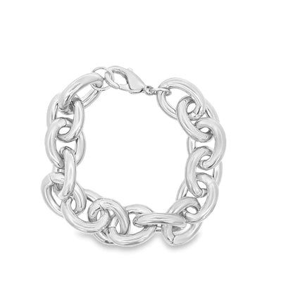 Chunky 15mm Thick Rolo Bracelet