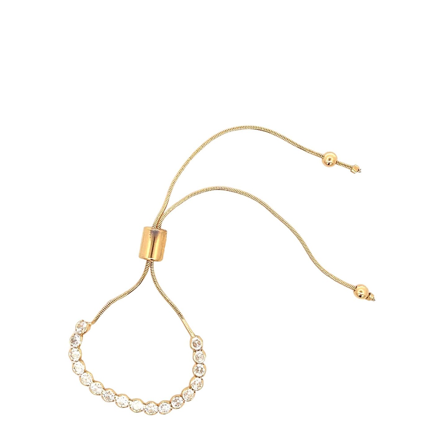 Adjustable CZ Bracelet