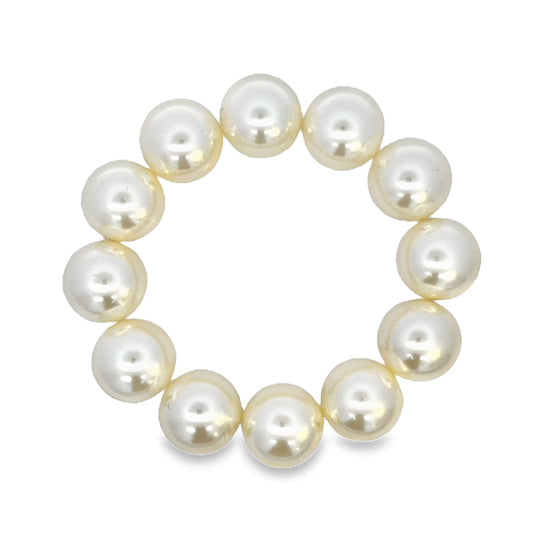 Chunky Stretchy Pearl Bracelet
