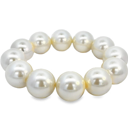 Chunky Stretchy Pearl Bracelet