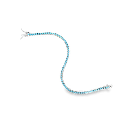Dark Colored Tennis Bracelet