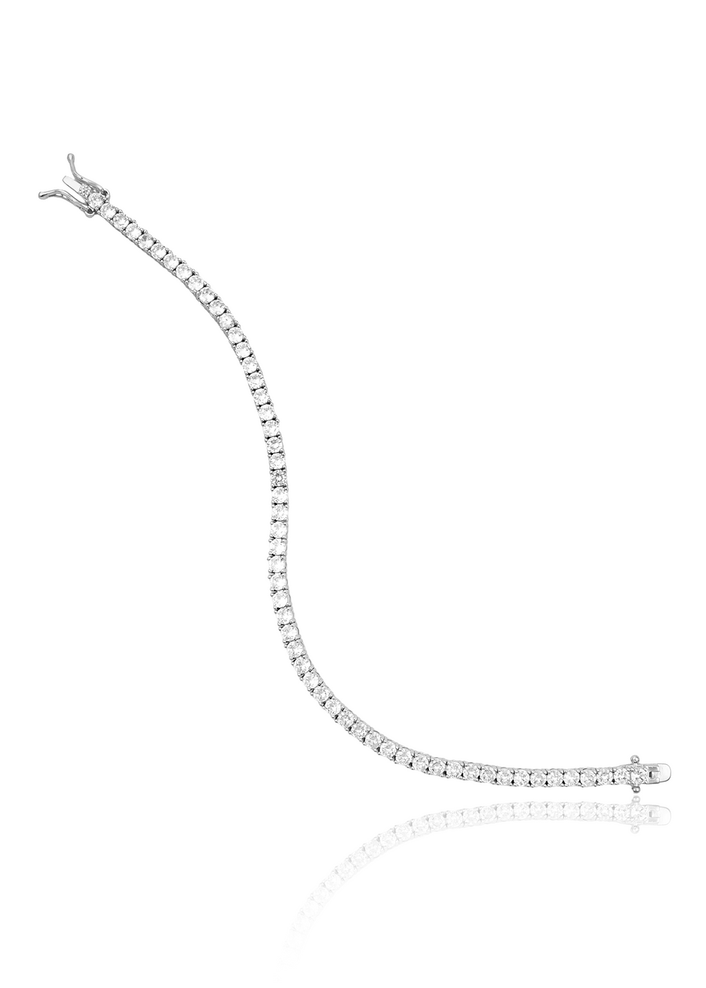 4mm CZ Tennis Bracelet