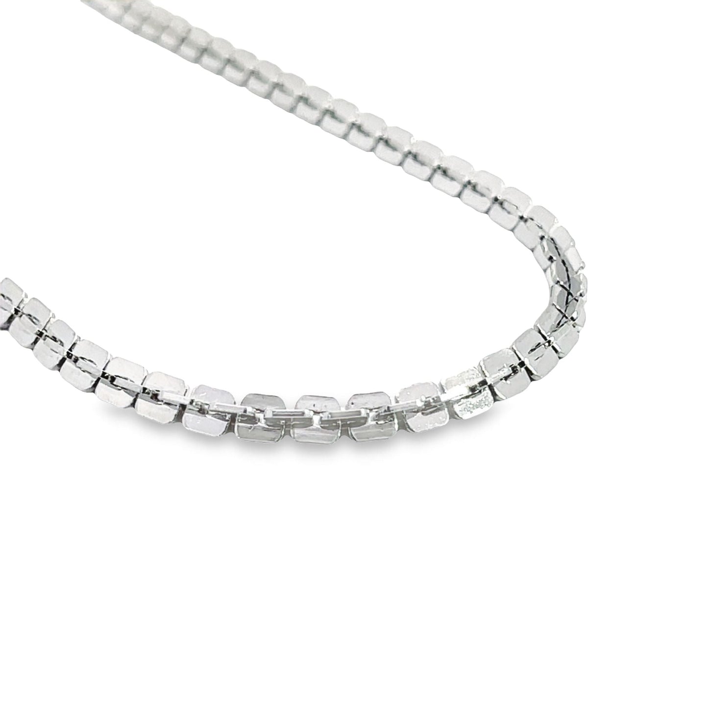 4mm Snake Box Chain Bracelet (H213)
