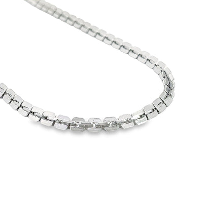 4mm Snake Box Chain Bracelet (H213)