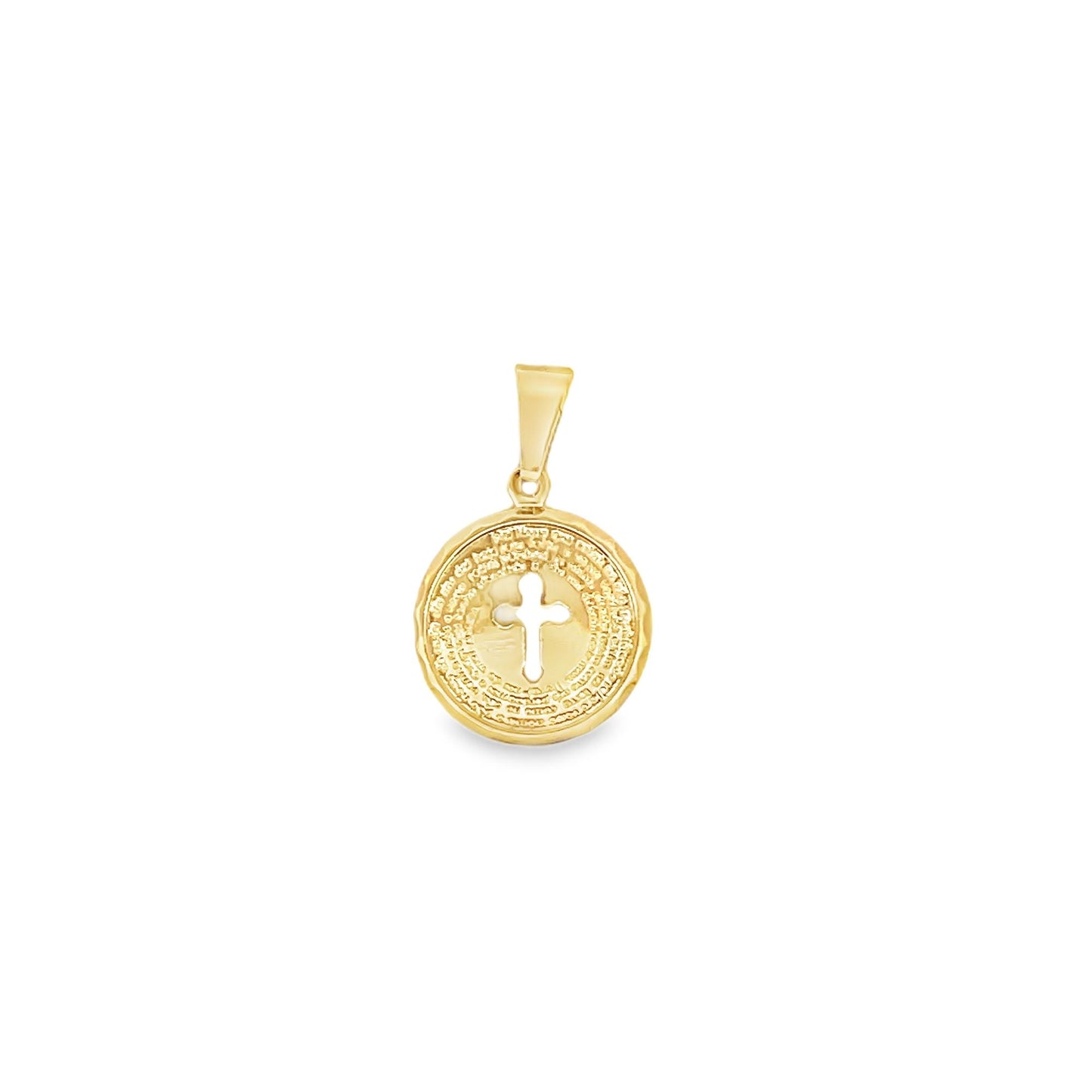 Christian Cross Prayer Pendant
