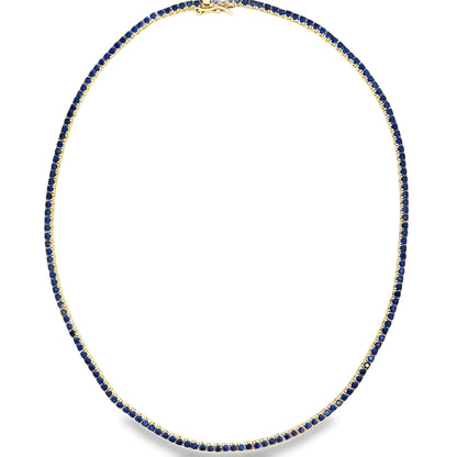 Dark Colored Tennis Bracelet