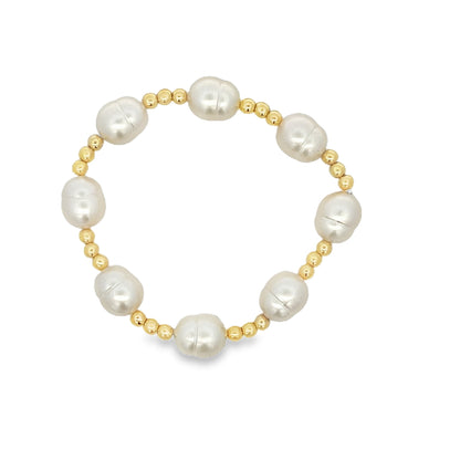Beaded Pearl Bracelet