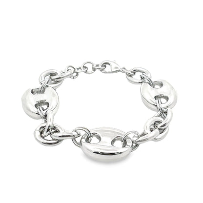 18K Gold Filled Mariner Link Bracelet