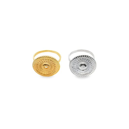 CZ Designed Vintage-Style Cubic Zirconia Ring
