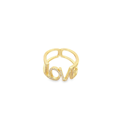 CZ LOVE Ring