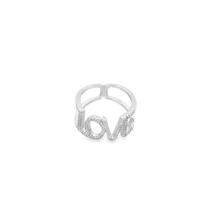 CZ LOVE Ring