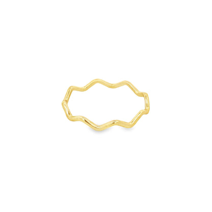 Thin Wavy Ring