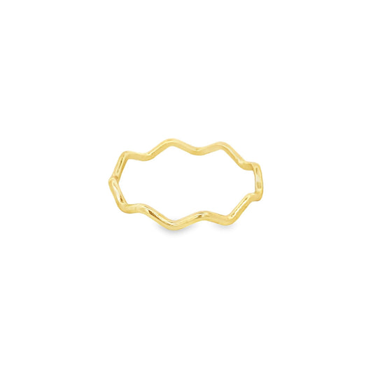 Thin Wavy Ring