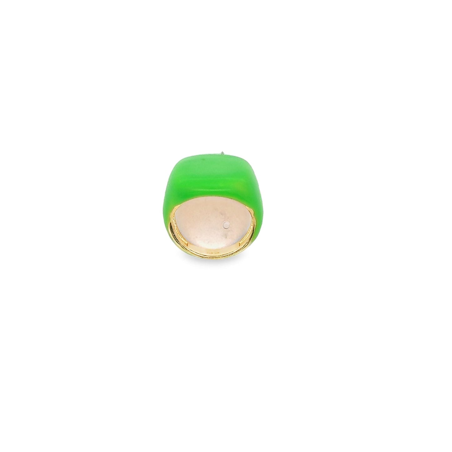 Colorful Enamel Dome Ring