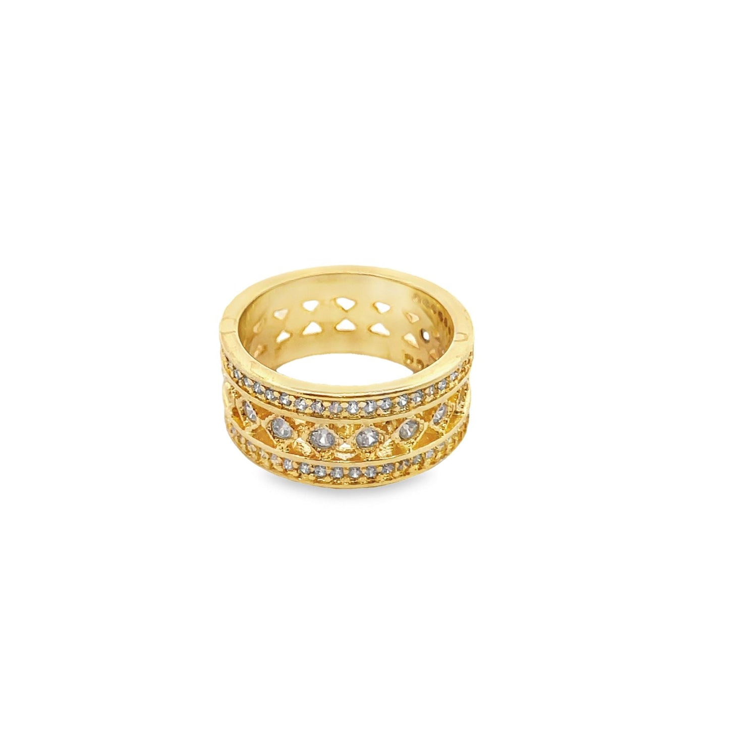 CZ Vintage-Style Ring