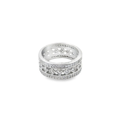CZ Vintage-Style Ring