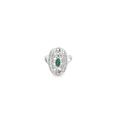 Jadeite Vintage-Style Ring