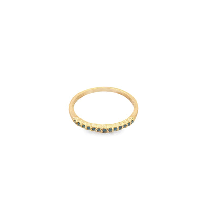 Slim Ring With CZ Stones
