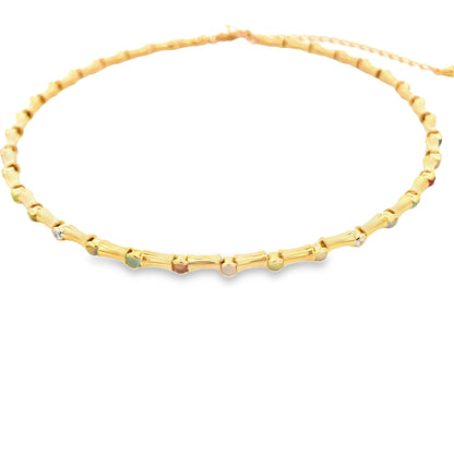 Multicolor Ball Bead Bangle