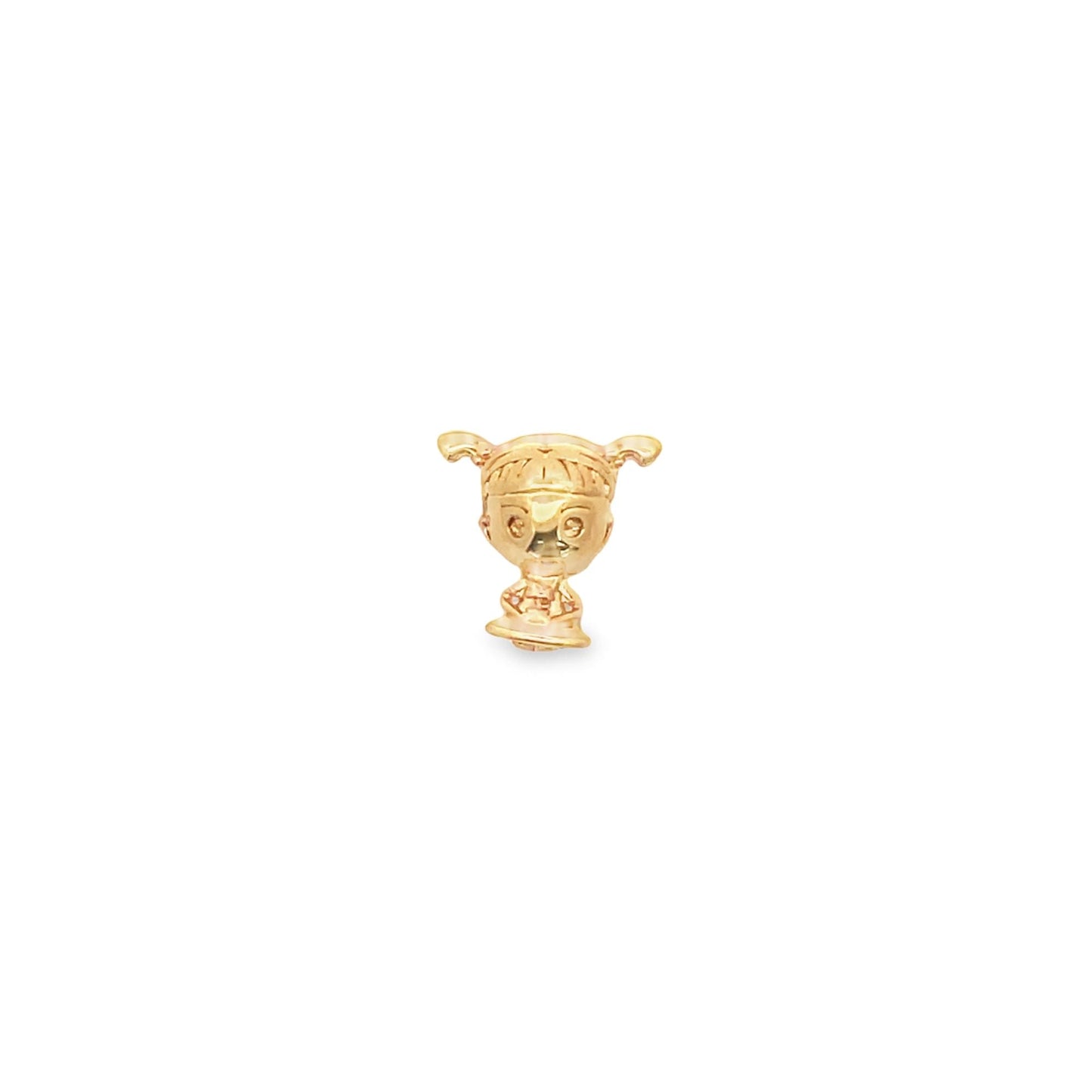 Girl Pendant Charm Bead