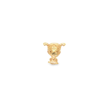 Girl Pendant Charm Bead