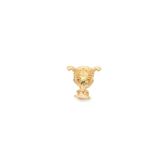 Girl Pendant Charm Bead