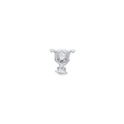 Girl Pendant Charm Bead