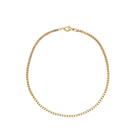2mm Box Chain Bracelet
