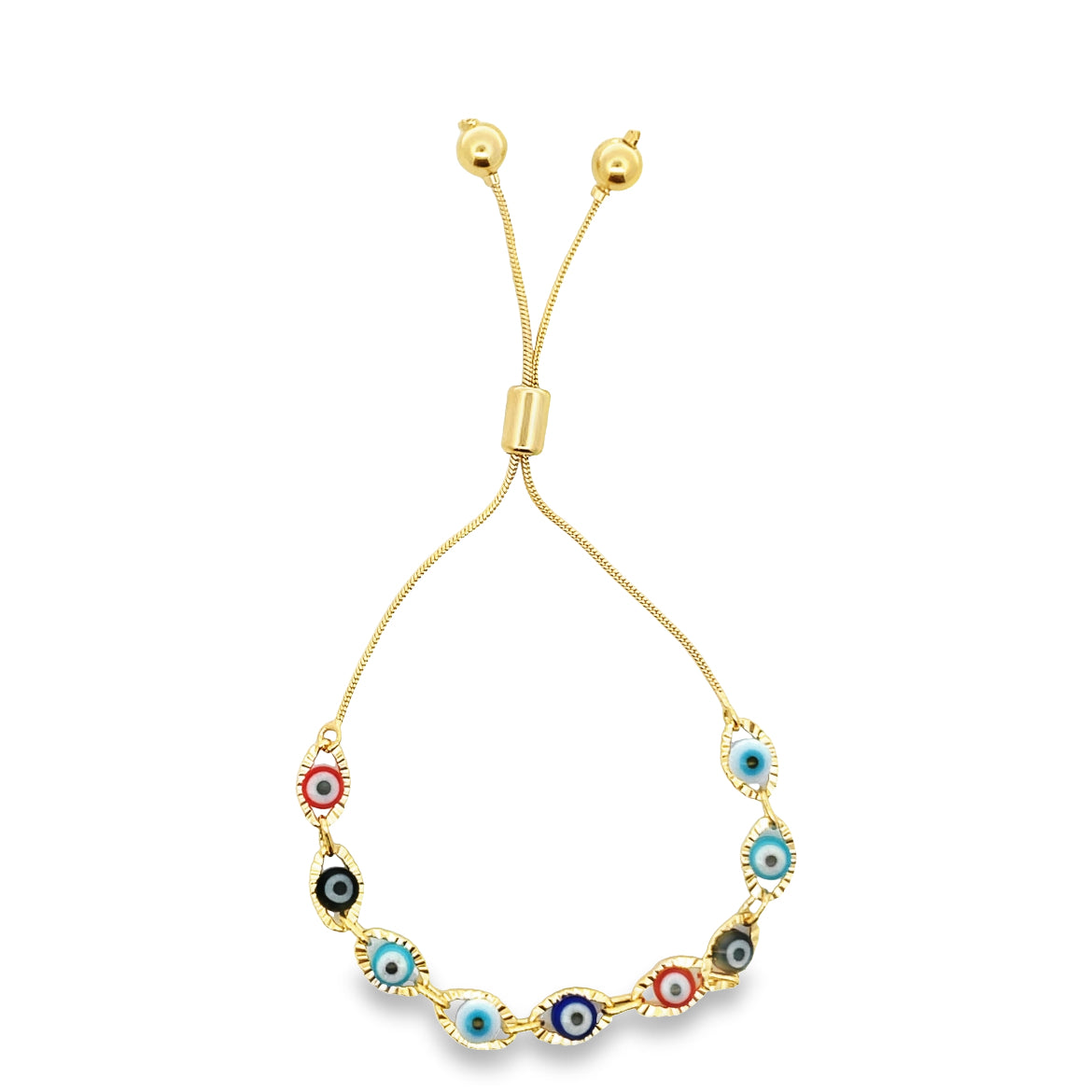 Evil Eye Adjustable Bracelet