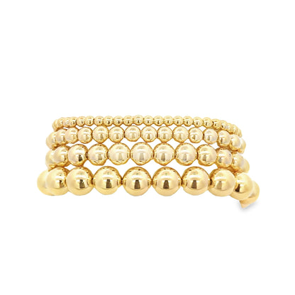 4,6,8,10mm Adjustable Bead Bracelet (I70-I71,I83)
