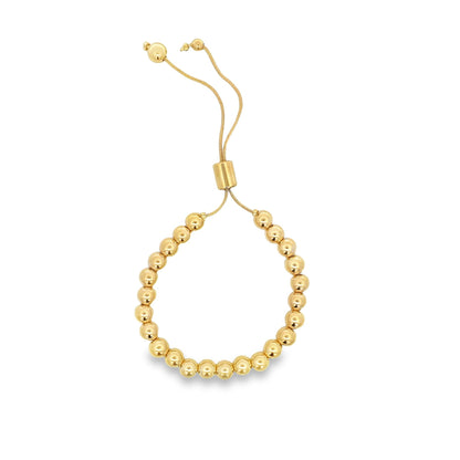 4,6,8,10mm Adjustable Bead Bracelet (I70-I71,I83)