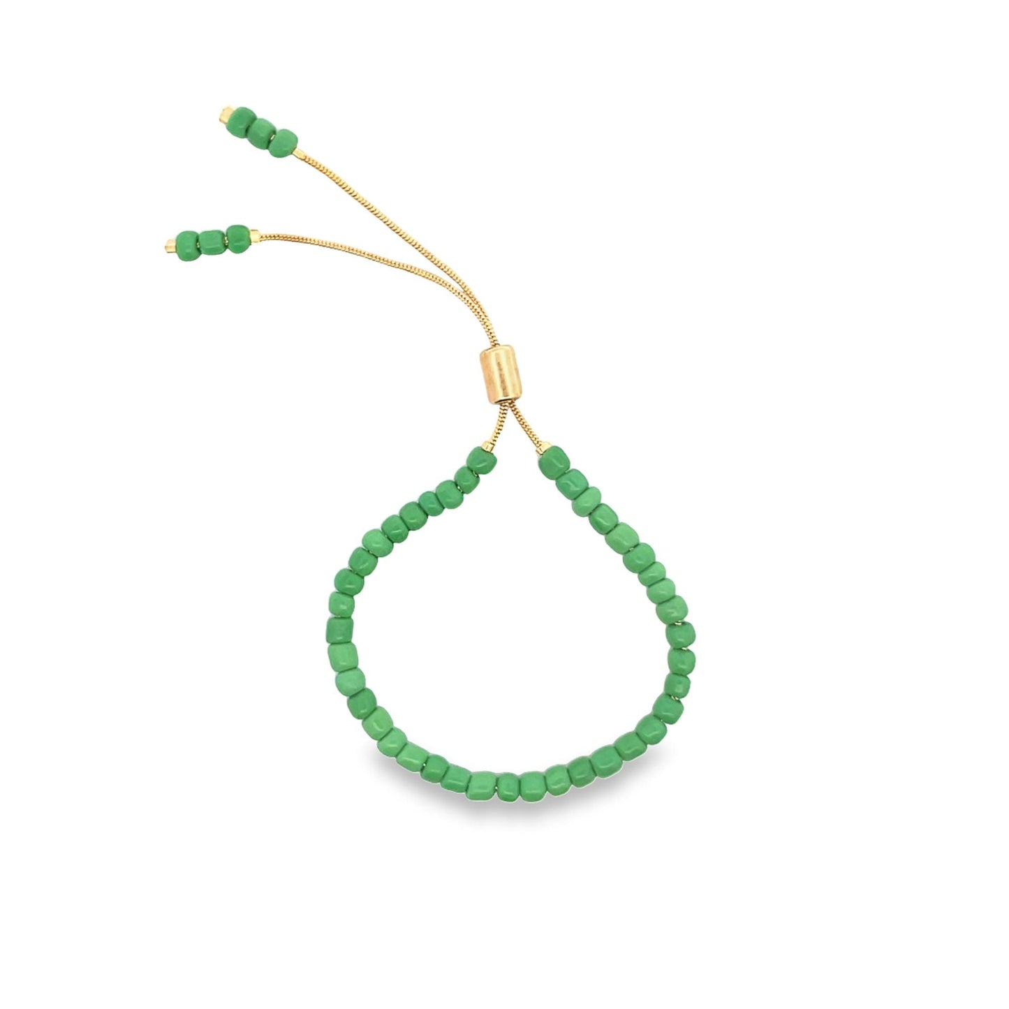 Adjustable Bracelet With Colorful Beads