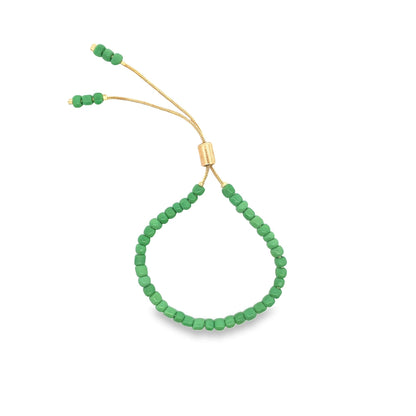 Adjustable Bracelet With Colorful Beads
