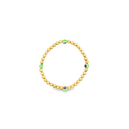 Beaded Evil Eye Bracelet
