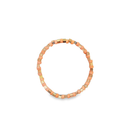 Colorful Polymer Beaded Bracelet