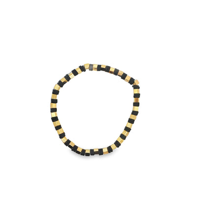 Colorful Polymer Beaded Bracelet